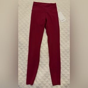 lululemon leggings wunder train HR tight 28”